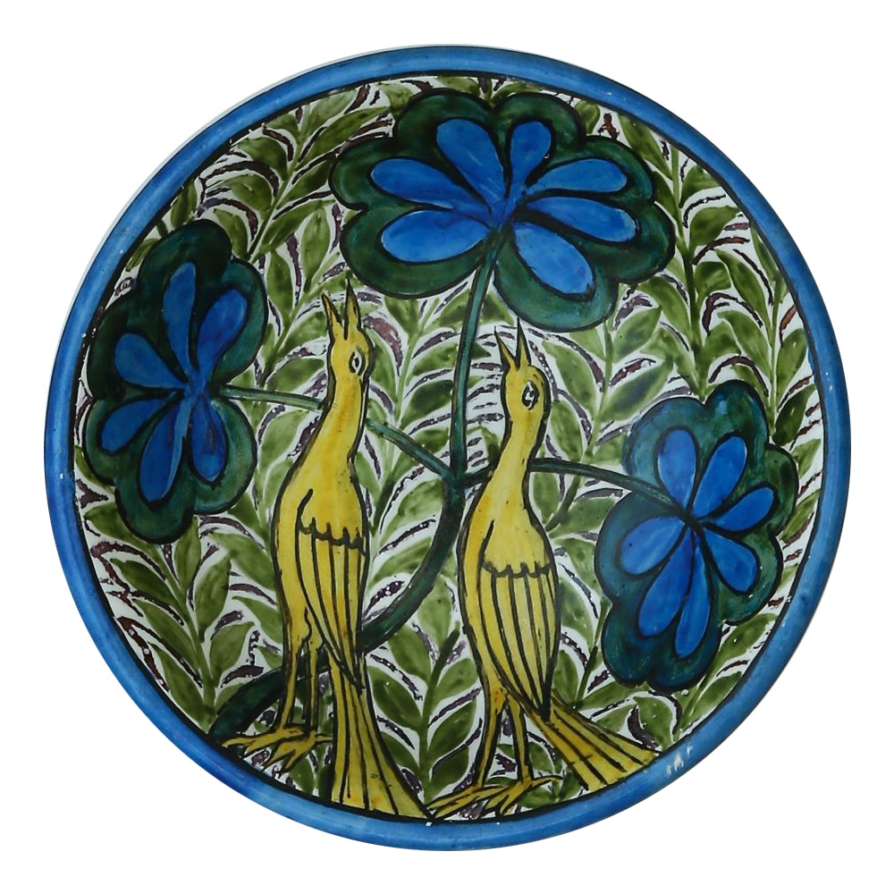 John Pearson ceramic plate, Guild of Handicrafts